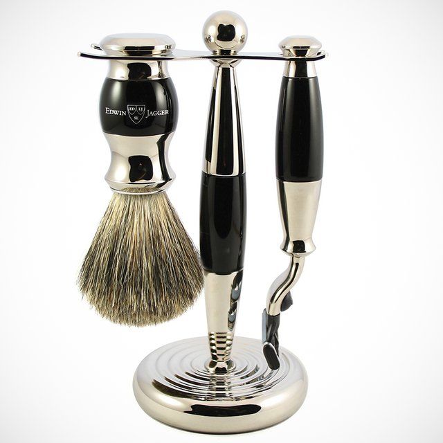 Edwin Jagger DE89 Shaving Set with Stand